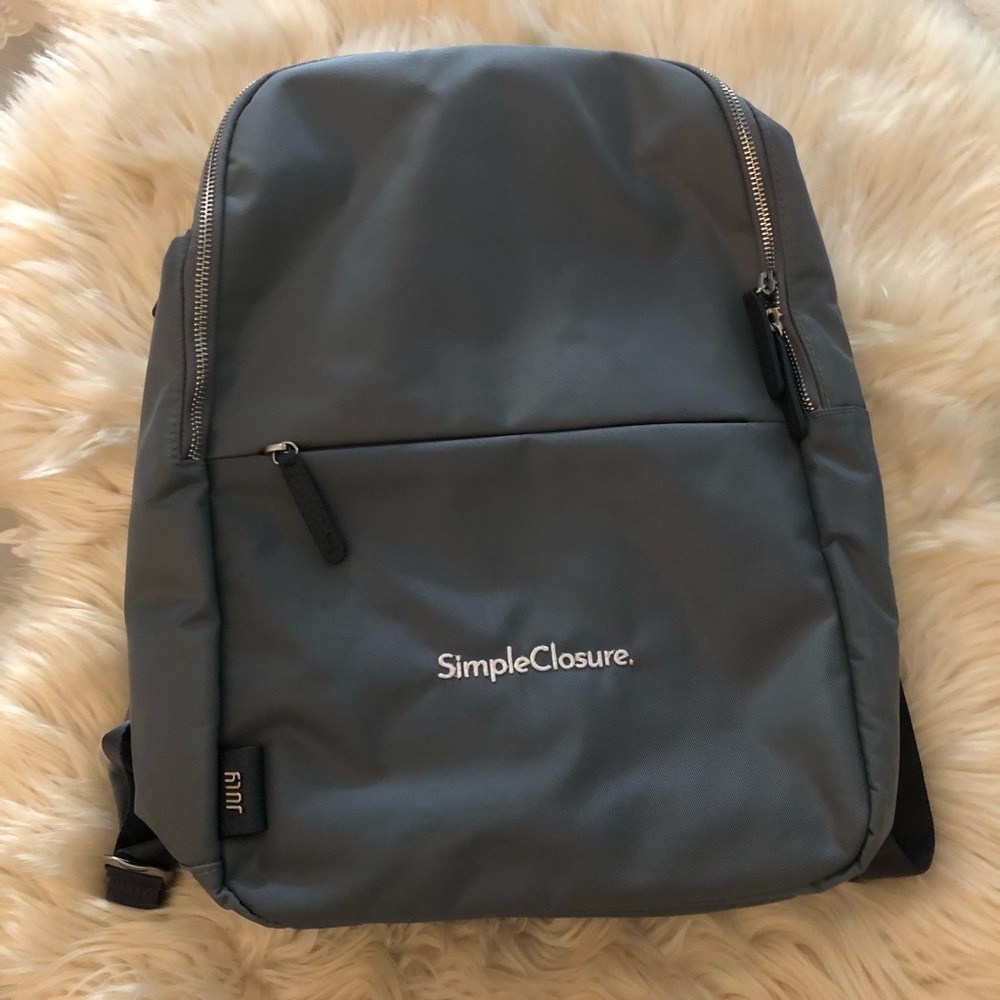 July travel gray backpack